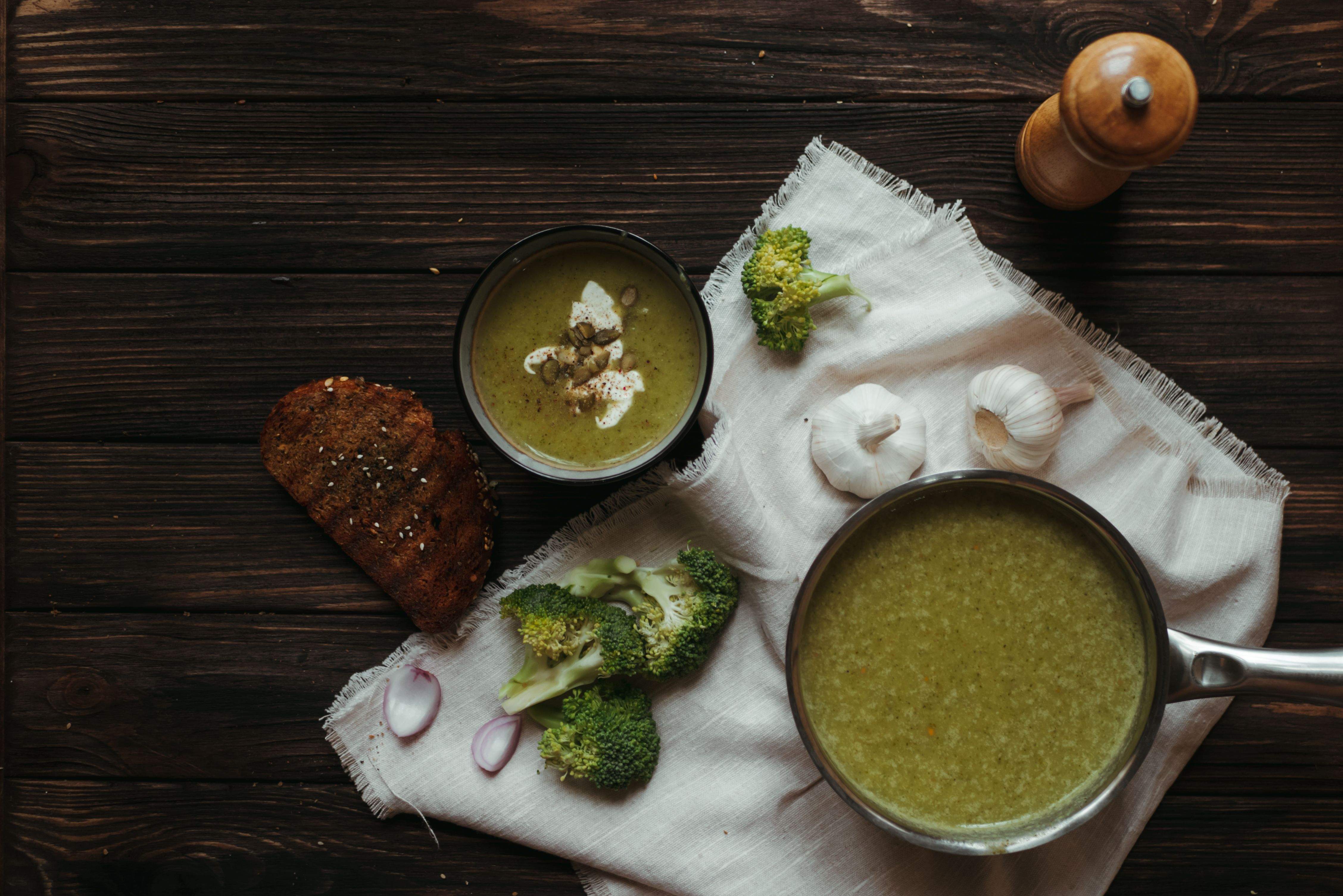 Crema de verdures. Foto: Pexels