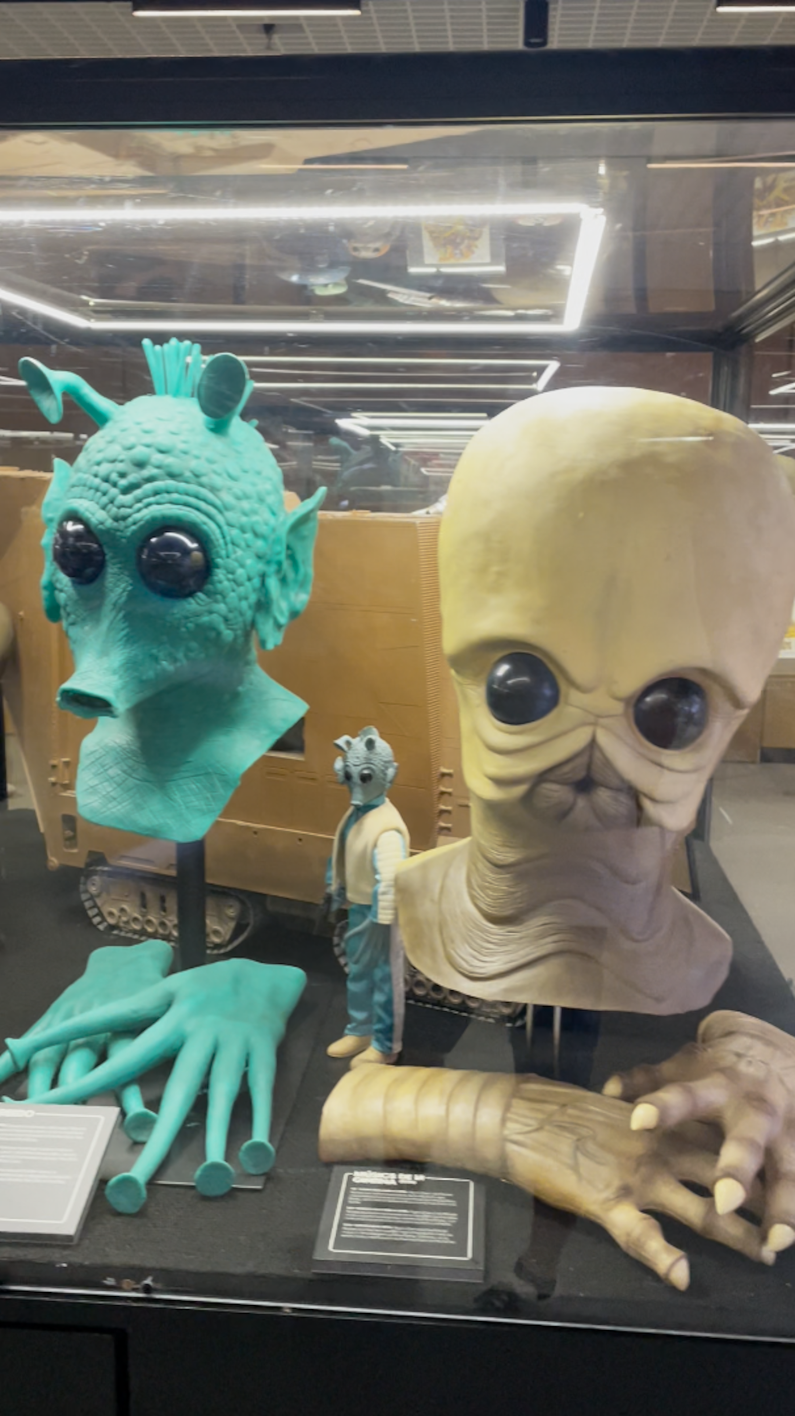 Barcelona acoge una exposición de Star Wars gratuita con piezas originales de los rodajes