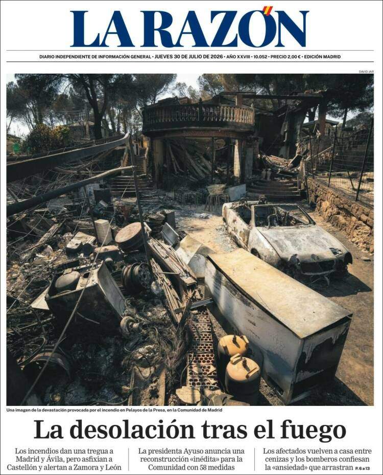'La Razón' 30 'La Razón' 30