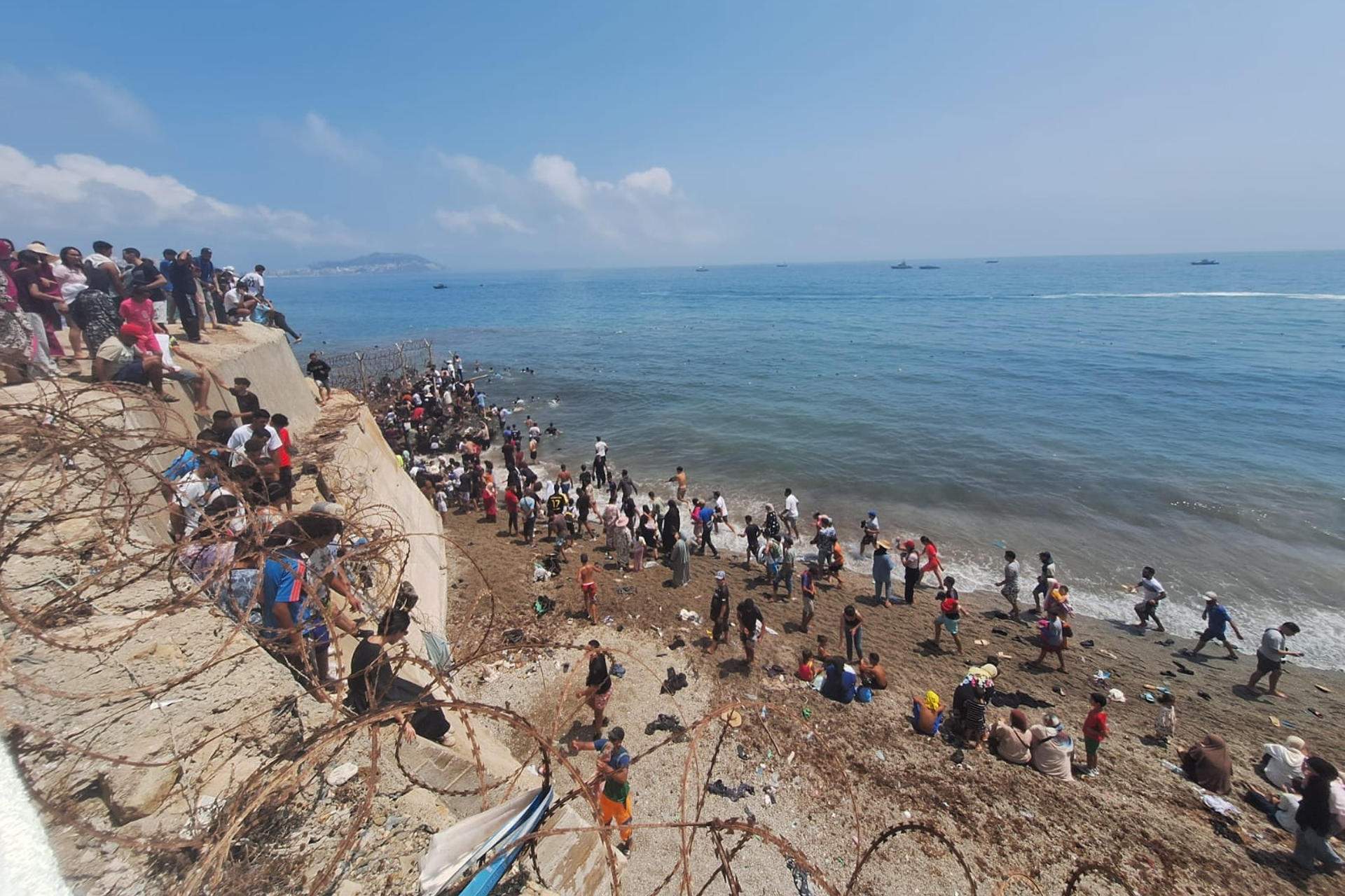 T'amoïna que la crisi migratòria a Ceuta vagi a més?