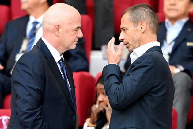 Ceferin Infantino / Foto: Europa Press Ceferin Infantino / Foto: Europa Press