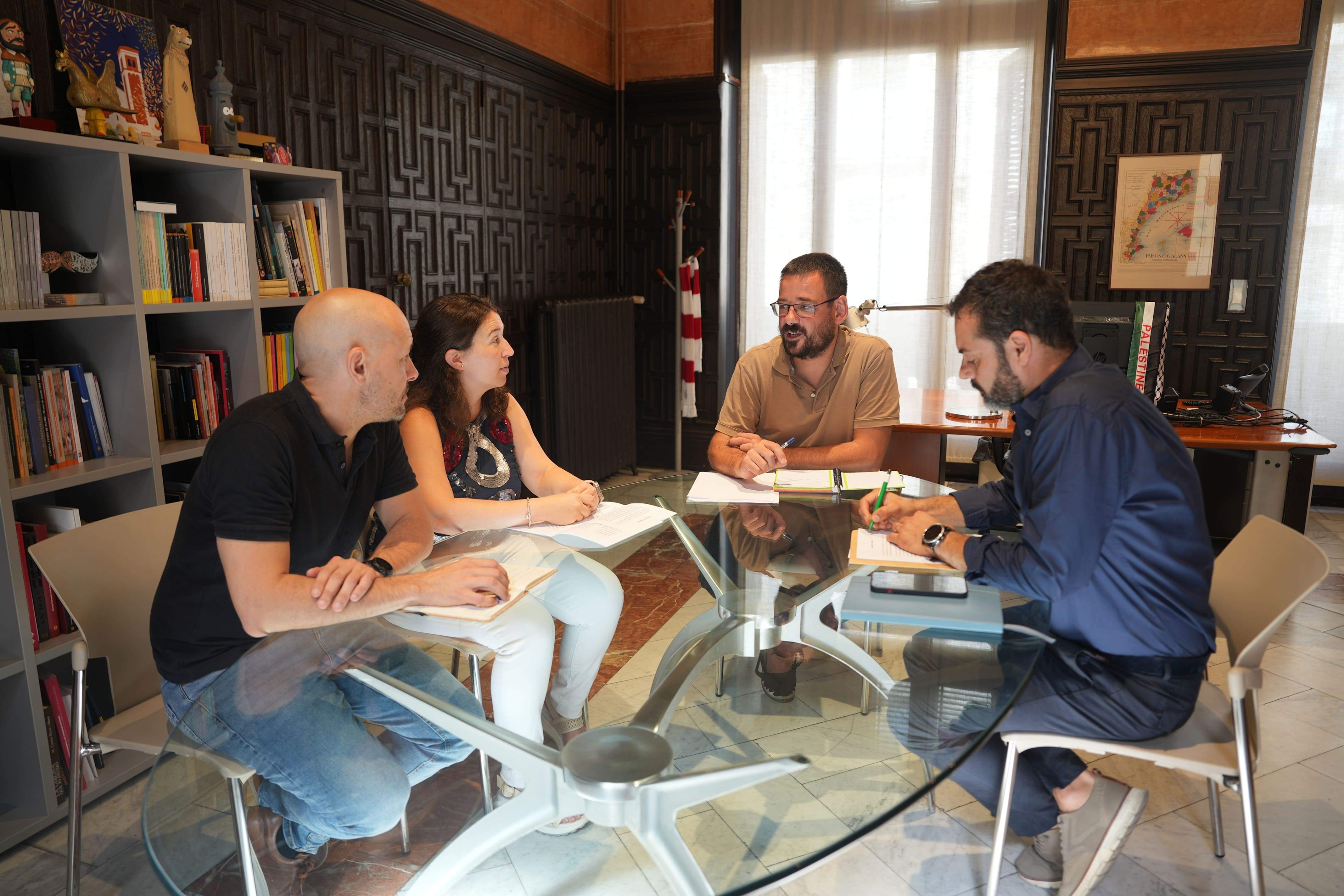 Acuerdo de Salellas con ERC y el PSC para aprobar el nuevo cartapacio en Girona