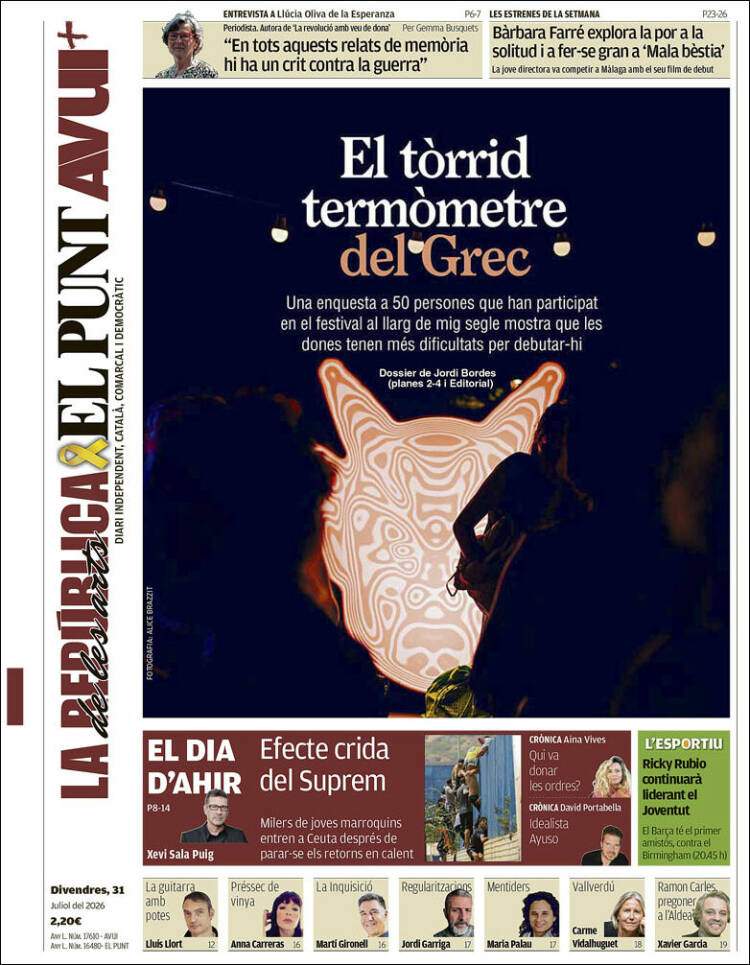'El Punt Avui' 31 'El Punt Avui' 31