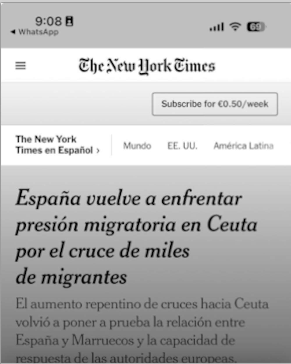 'The New York Times' 'The New York Times'