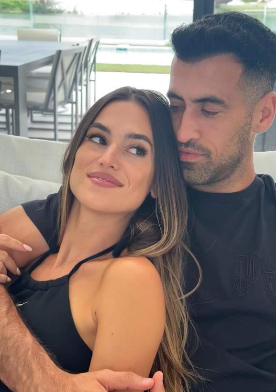 Elena Galera i Sergio Busquets IG Elena Galera i Sergio Busquets IG