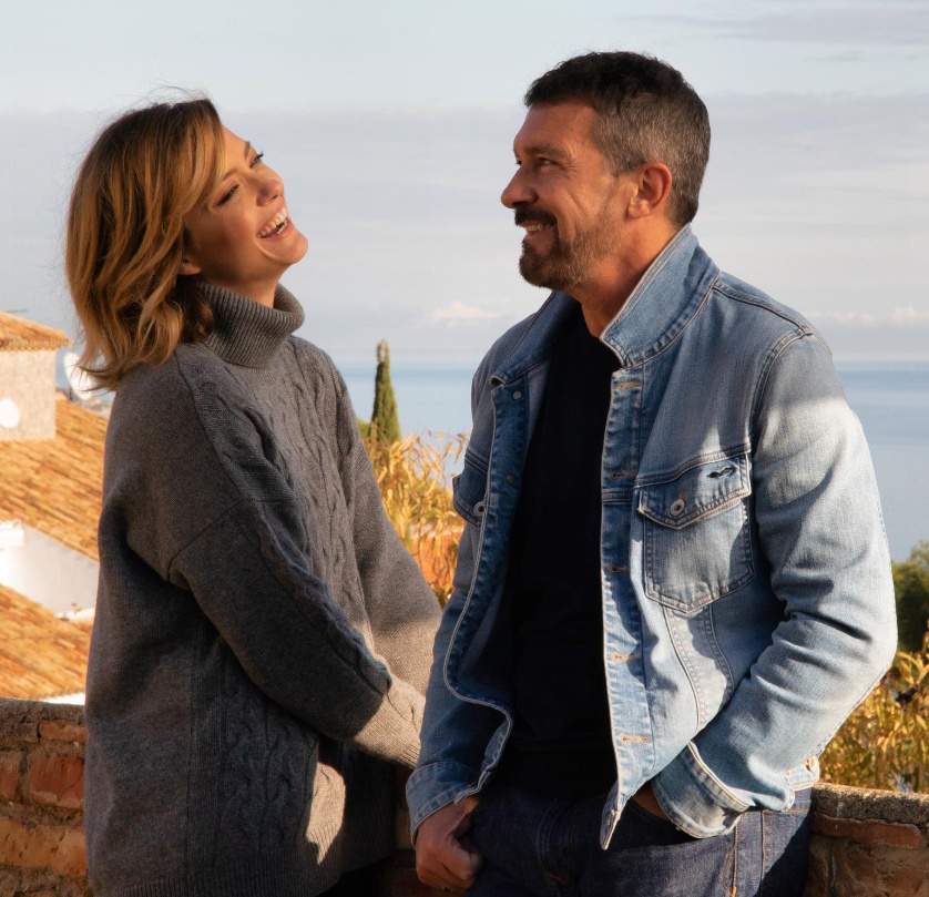 Maria Casado, a Màlaga amb Antonio Banderas IG Maria Casado, a Màlaga amb Antonio Banderas IG