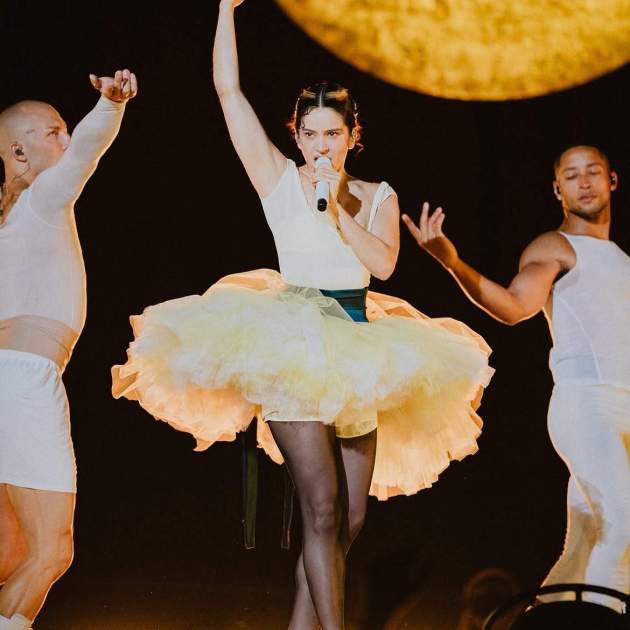 Rosalía actuando en el Movistar Arena de Buenos Aires, Argentina / Instagram Rosalía actuando en el Movistar Arena de Buenos Aires, Argentina / Instagram