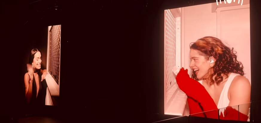 El confessionari de Lali Expósito al Lux Tour de Rosalía / Instagram El confessionari de Lali Expósito al Lux Tour de Rosalía / Instagram