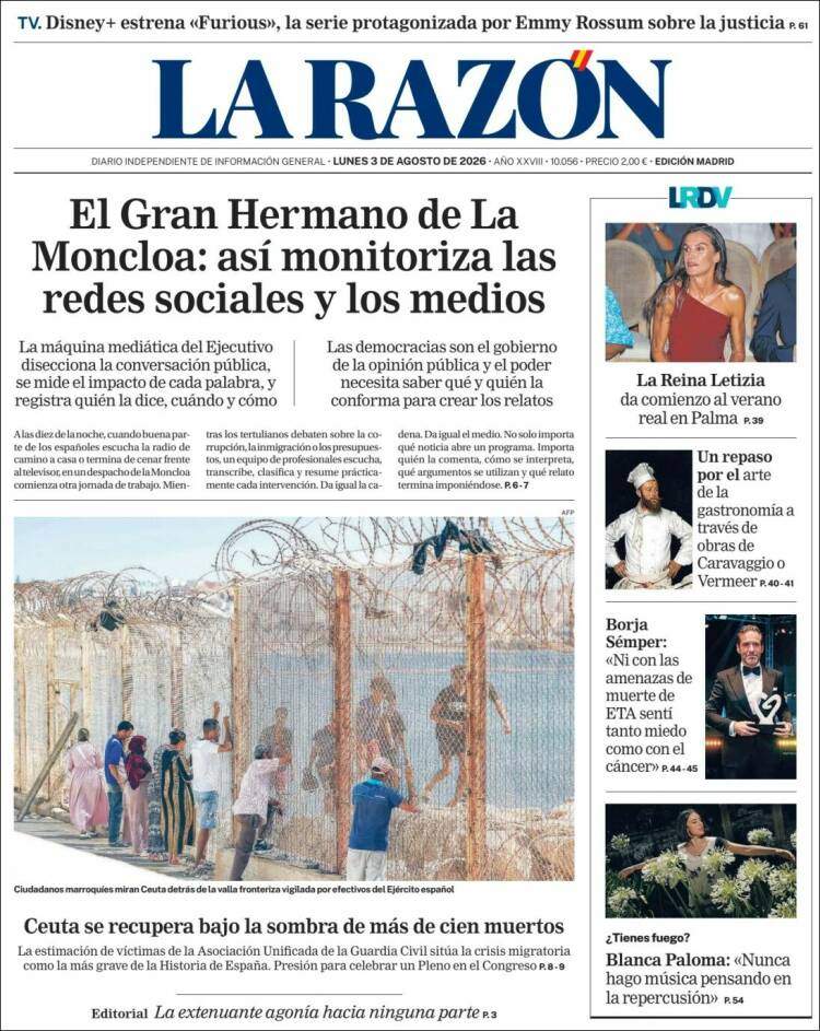 'La Razón' 3 'La Razón' 3