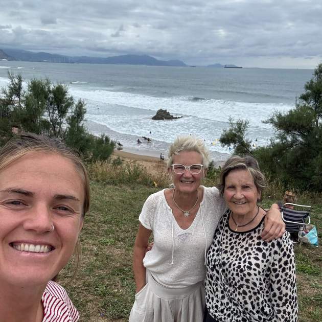 Irene Paredes de vacances amb la família / Instagram