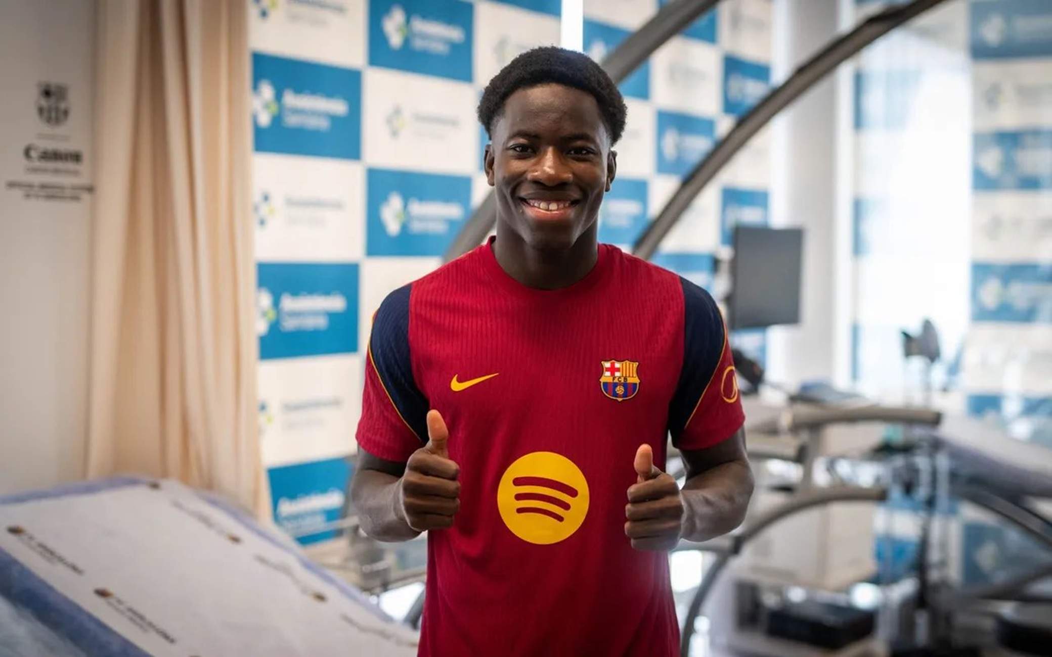 Ebrima Tunkara, la nova perla de la Masia del Barça que ha captivat Hansi Flick