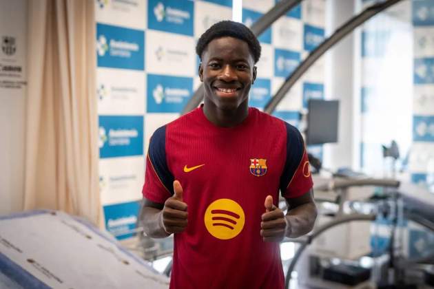 Ebrima Tunkara FC Barcelona Foto Ebrima Tunkara FC Barcelona Foto