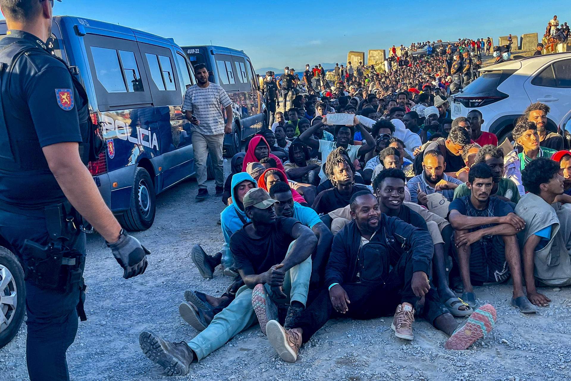 immigrants ceuta / Efe