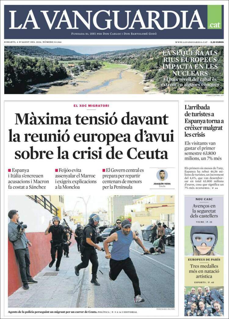 'La Vanguardia', 4 de juliol de 2026