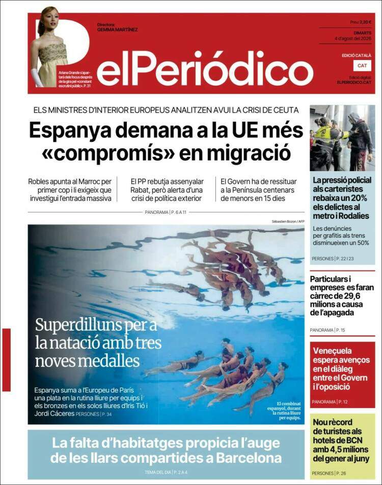 'El Periódico', 4 de juliol de 2026