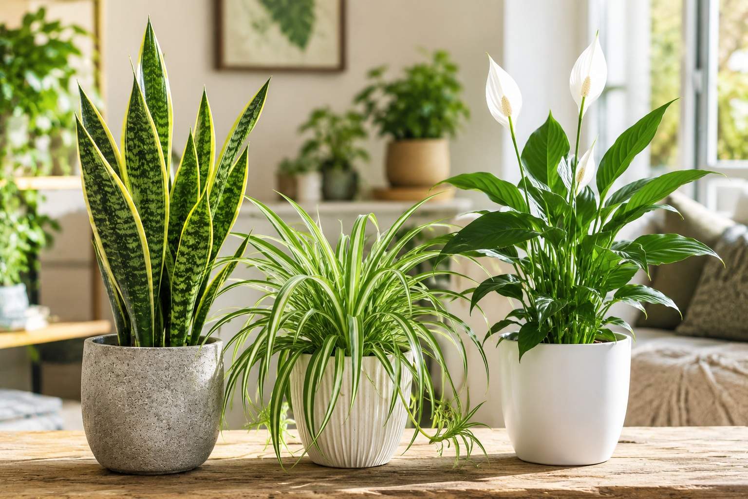 Las plantas de interior que debes tener en casa para purificar el aire: fáciles de cuidar