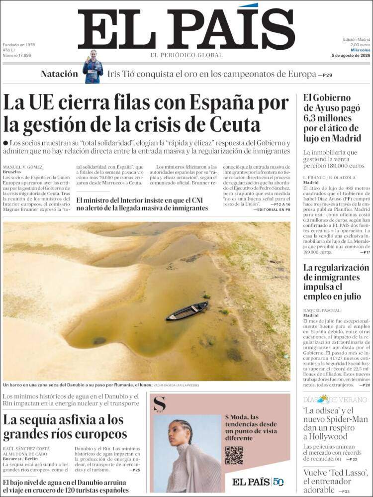 'El País', 5 d'agost de 2026 'El País', 5 d'agost de 2026