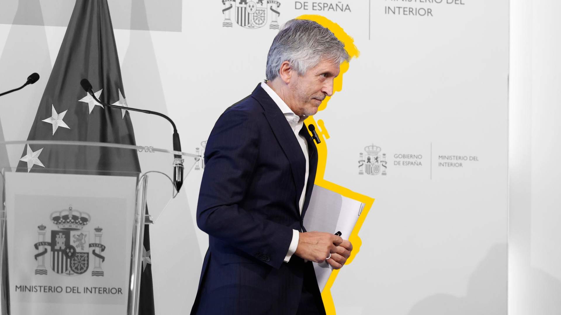 La premsa conservadora s'aferra a la crisi i s'acarnissa amb Marlaska