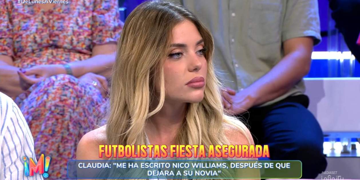 Claudia Chachón a '¡De lunes a viernes! / Mediaset