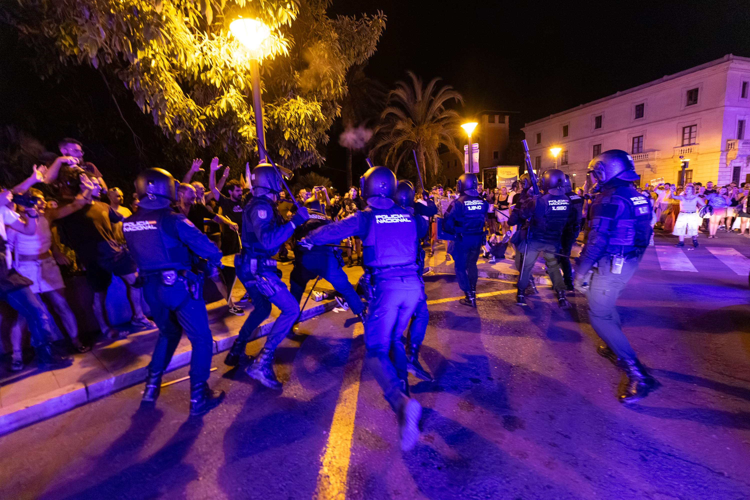 Ferits de les càrregues del 26-J a Palma planten cara: denúncies i exigència de dimissions
