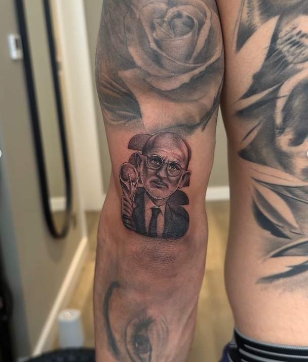 El tatuatge de Cucurella en guanyar el Mundial / Instagram