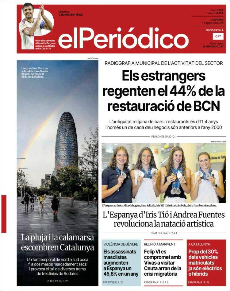 'El Periódico', 7 de juliol de 2026 'El Periódico', 7 de juliol de 2026