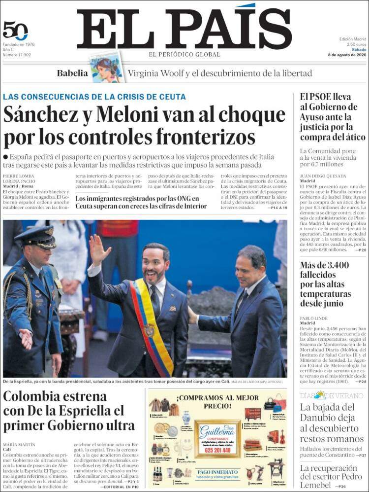 'El País' 8 'El País' 8