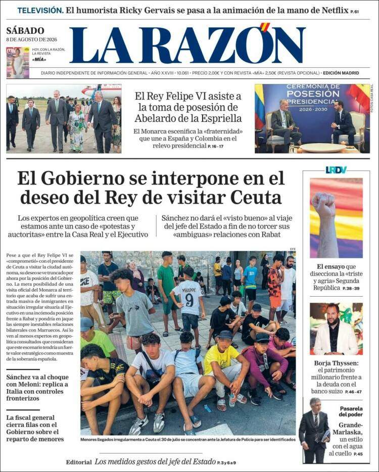 'La Razón' 8 'La Razón' 8