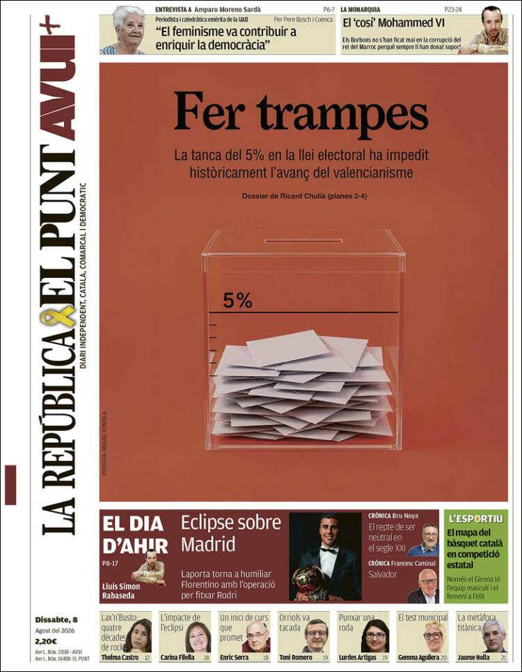 'El Punt Avui' 8 'El Punt Avui' 8