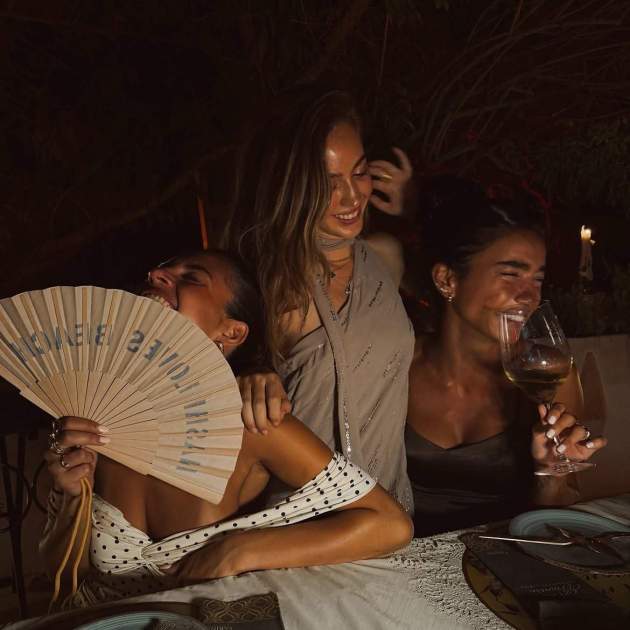 Maria Guardiola amb Rosa Crespo i Mariona Autran / Instagram