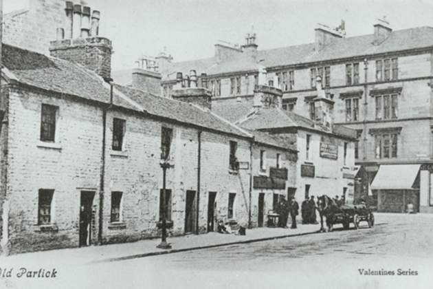 L'antic poble de Partick, absorbit per Glasgow (circa 1900). Font: Library of University of Glasgow L'antic poble de Partick, absorbit per Glasgow (circa 1900). Font: Library of University of Glasgow