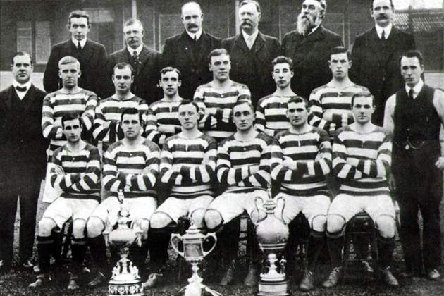 Equip del Celtic de Glasgow (1908) / Font: Celtic Glasgow FC Equip del Celtic de Glasgow (1908) / Font: Celtic Glasgow FC