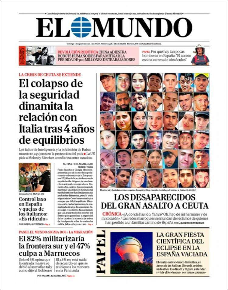 'El Mundo' 9 'El Mundo' 9