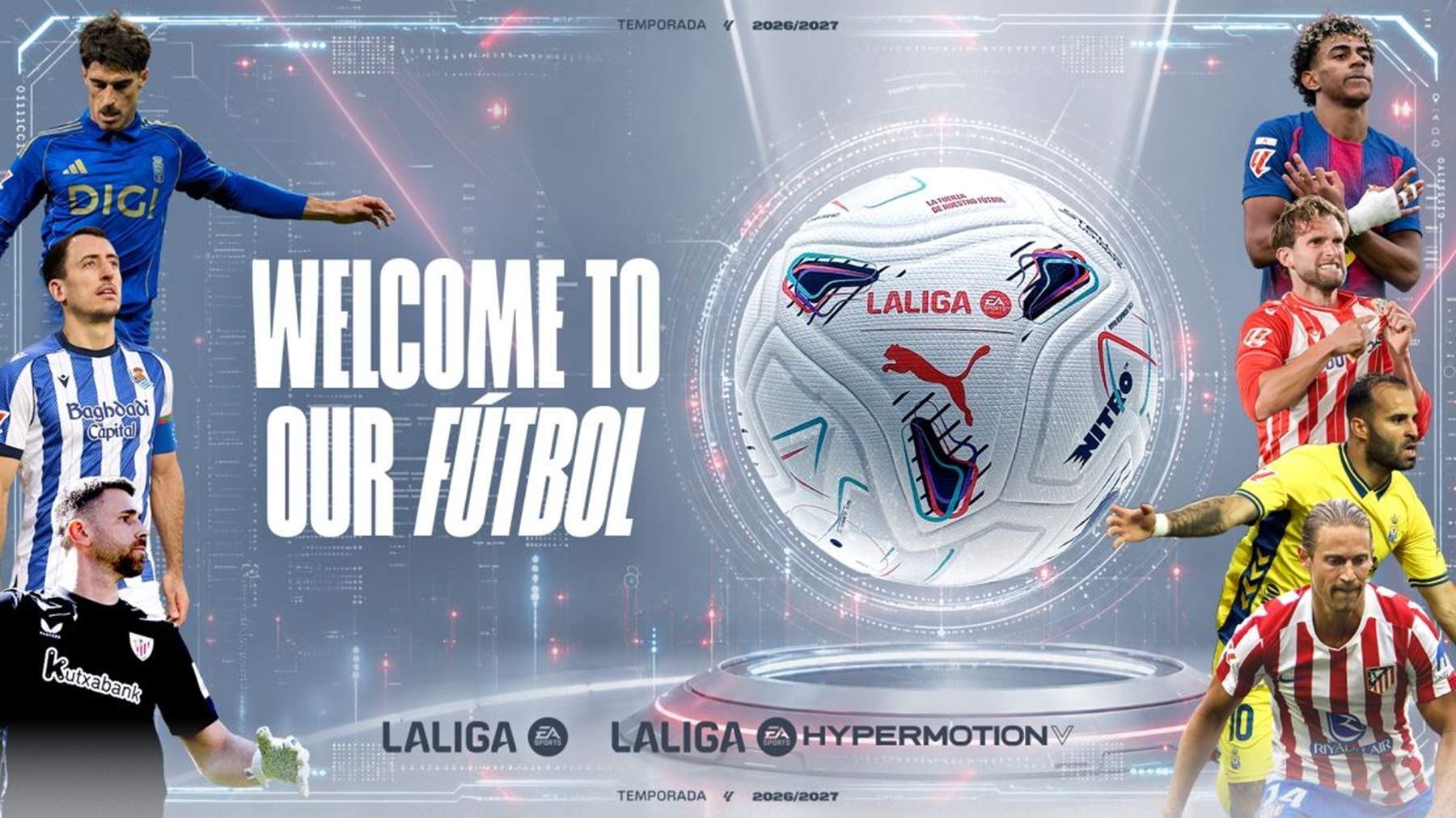 LALIGA lanza la campaña ‘Welcome to our Fútbol’ por el inicio de la competición española tras el mundial