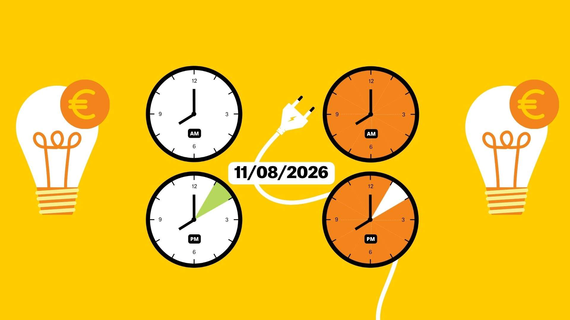 Precio de la luz hoy, 11 de agosto de 2026, por horas: ¿cuándo es más barato poner la lavadora?