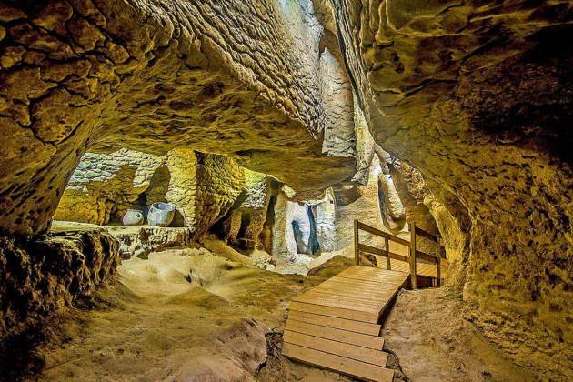 Imatge d'una de les coves / Foto: descobrir Imatge d'una de les coves / Foto: descobrir