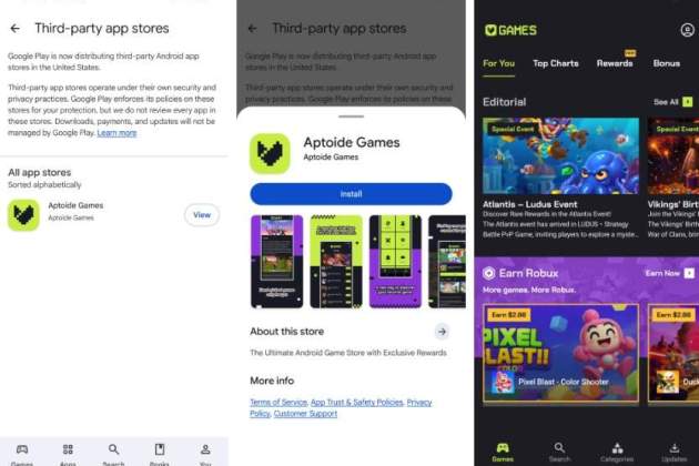 Les botigues alternatives arriben a Google a la Play Store