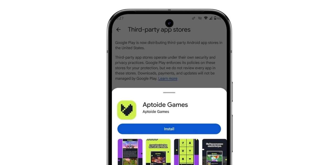Les botigues alternatives per a Android comencen a arribar a la Play Store