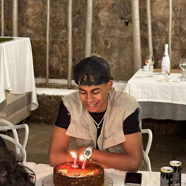 Lamine Yamal celebrant els 17 anys a La Cúpula del Garraf / Instagram Lamine Yamal celebrant els 17 anys a La Cúpula del Garraf / Instagram