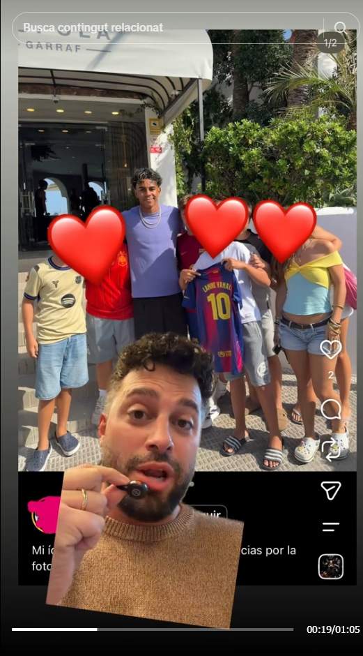 La foto que confirma que Lamine Yamal va celebrar el seu aniversari a La Cúpula Garraf TikTok La foto que confirma que Lamine Yamal va celebrar el seu aniversari a La Cúpula Garraf TikTok