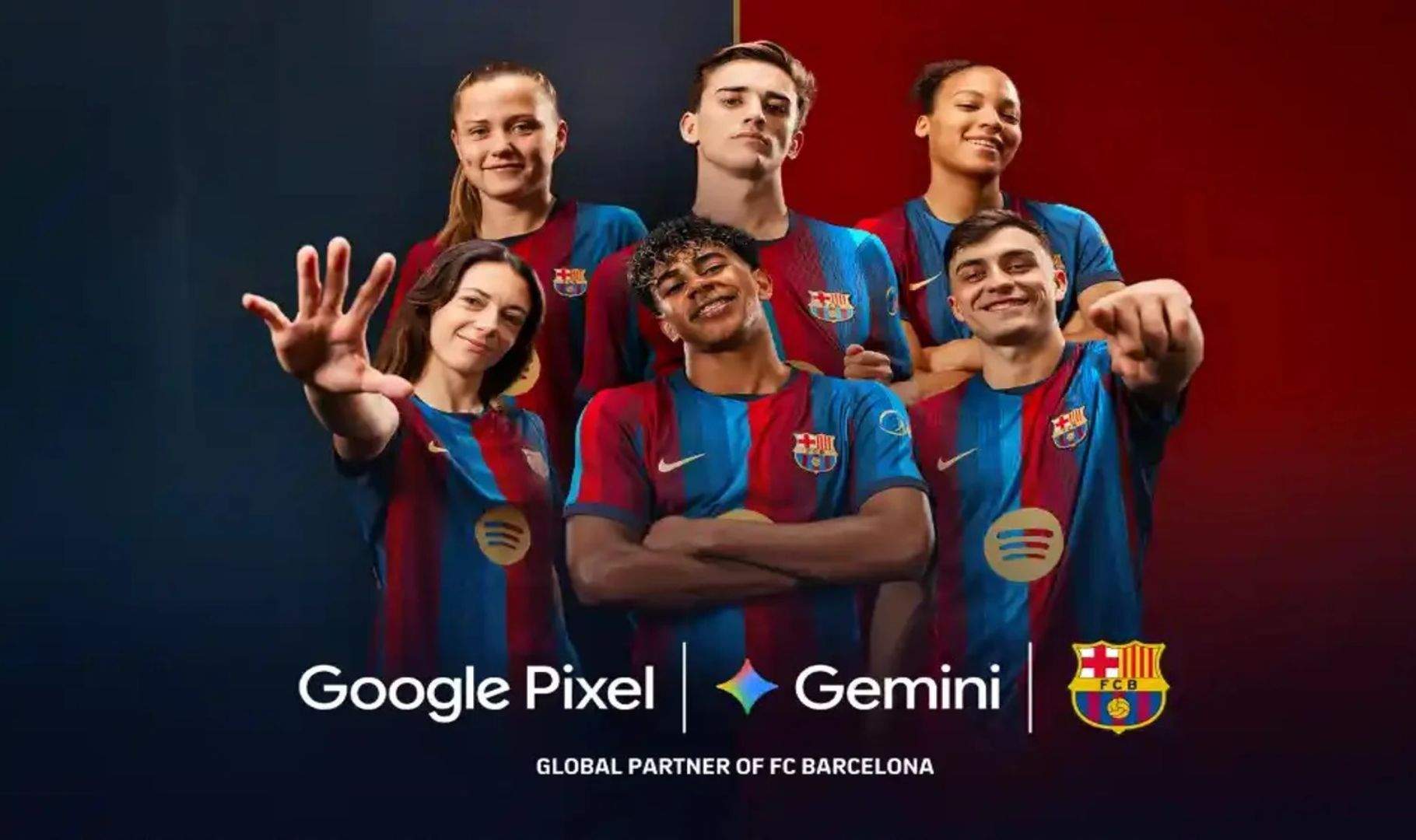 El nou fitxatge del FC Barcelona és Google: els mòbils Pixel i Gemini seran protagonistes al club