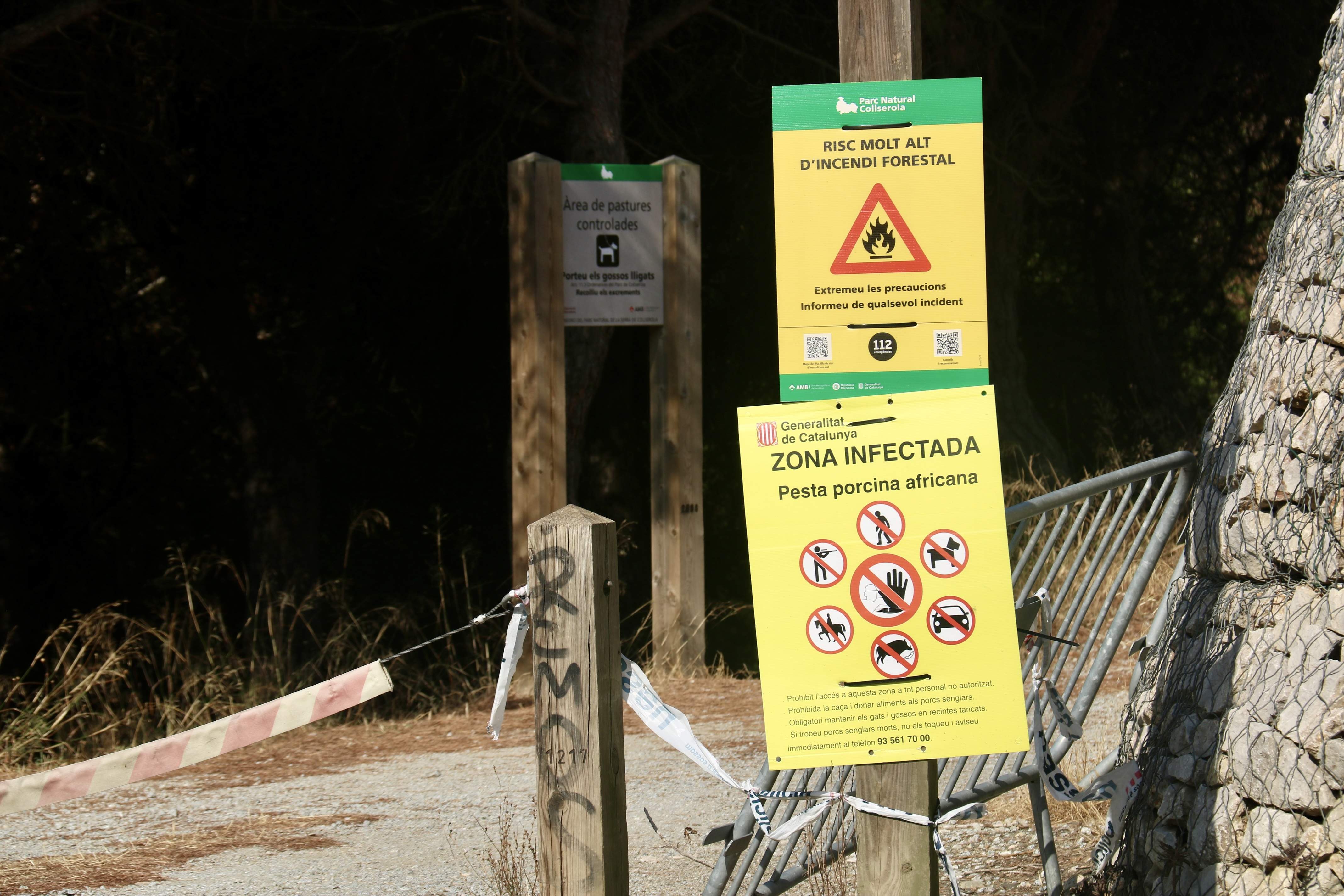 Unió de Pagesos reclama mantener las restricciones en Collserola: "El trabajo no está acabado"