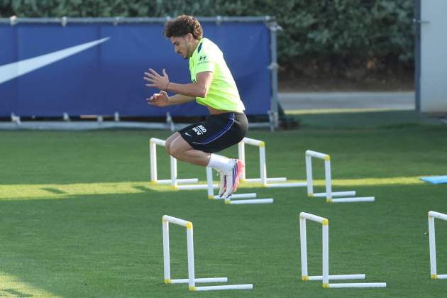 Julián Álvarez entrenamiento Atlético de Madrid / Foto: EFE Julián Álvarez entrenamiento Atlético de Madrid / Foto: EFE
