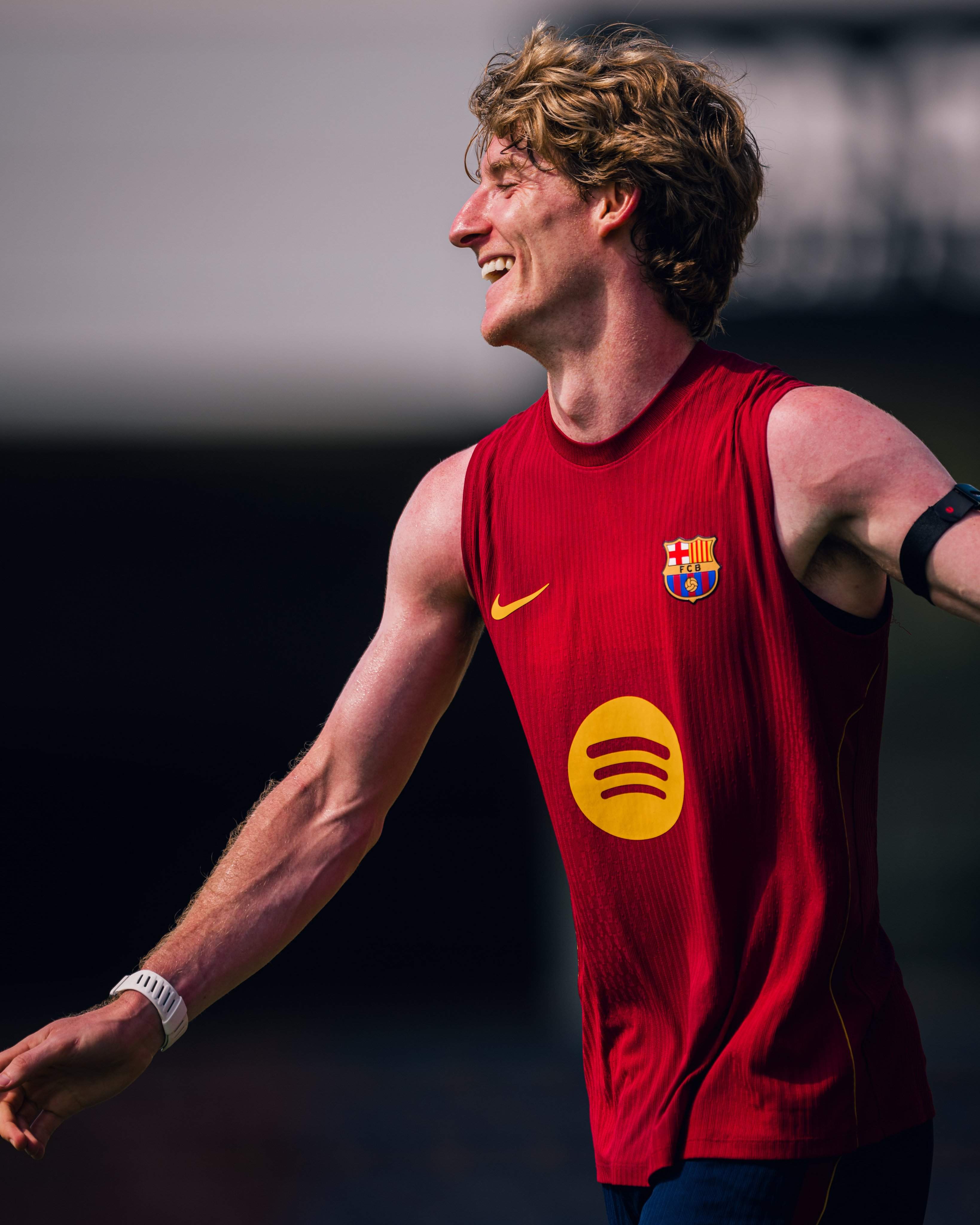 Anthony Gordon pretemporada Barça / Foto: FC Barcelona