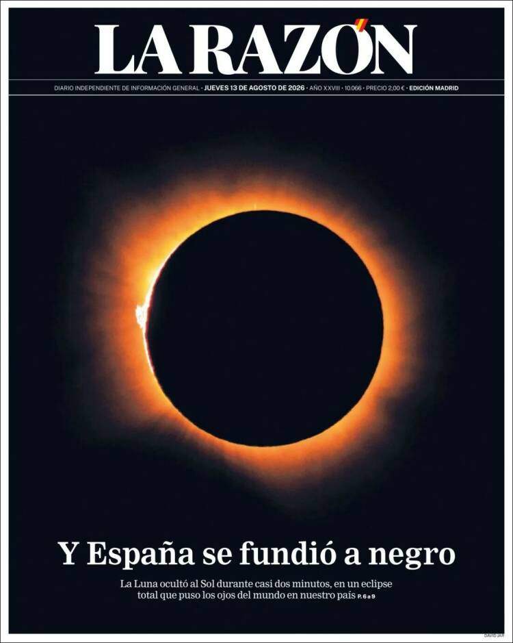 'La Razón' 13 'La Razón' 13