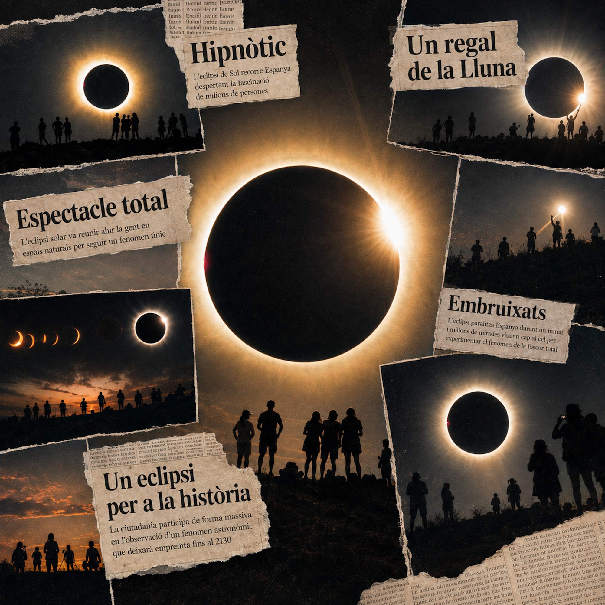 La unió perfecta de la Lluna i el Sol enamora les portades