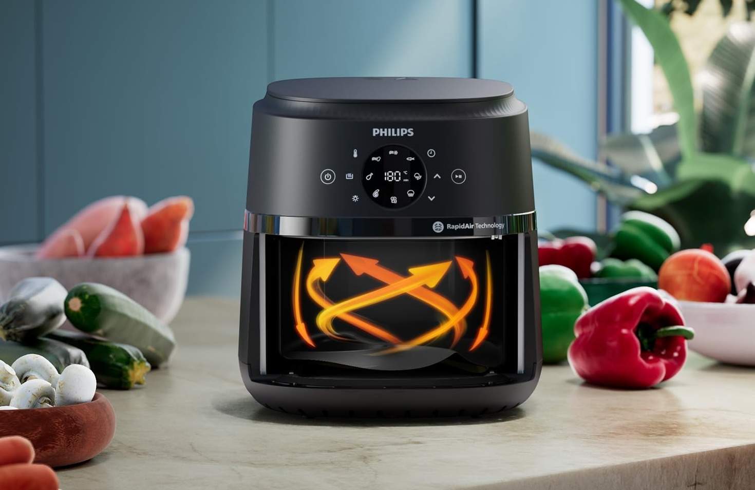 Esta freidora de aire de Philips de 6 L con pantalla táctil tiene una oferta "exquisita"