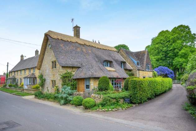 Imagen de una casa Broad Campden, en Inglaterra