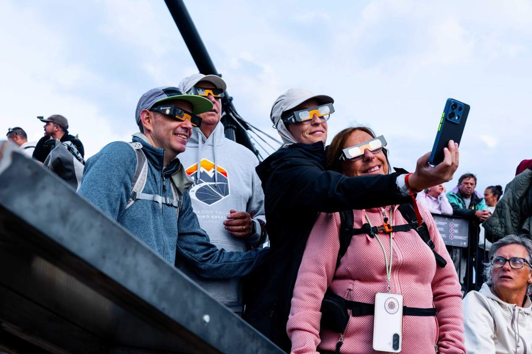 Ordino Arcalís va reunir més de 250 persones a 2.700 metres d'altitud amb motiu de l'eclipsi solar