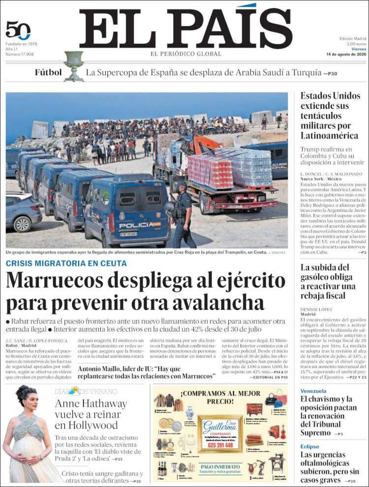 'EL PAÍS' 14 'EL PAÍS' 14